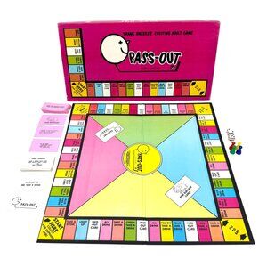 VINTAGE PASS-OUT ADULT BOARD GAME FRANK BREESE 1988 FUN PARTY